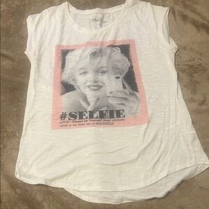 Marilyn Monroe White Tee